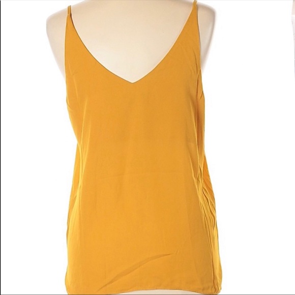 Mustard Dressy Blouse - Picture 3 of 3